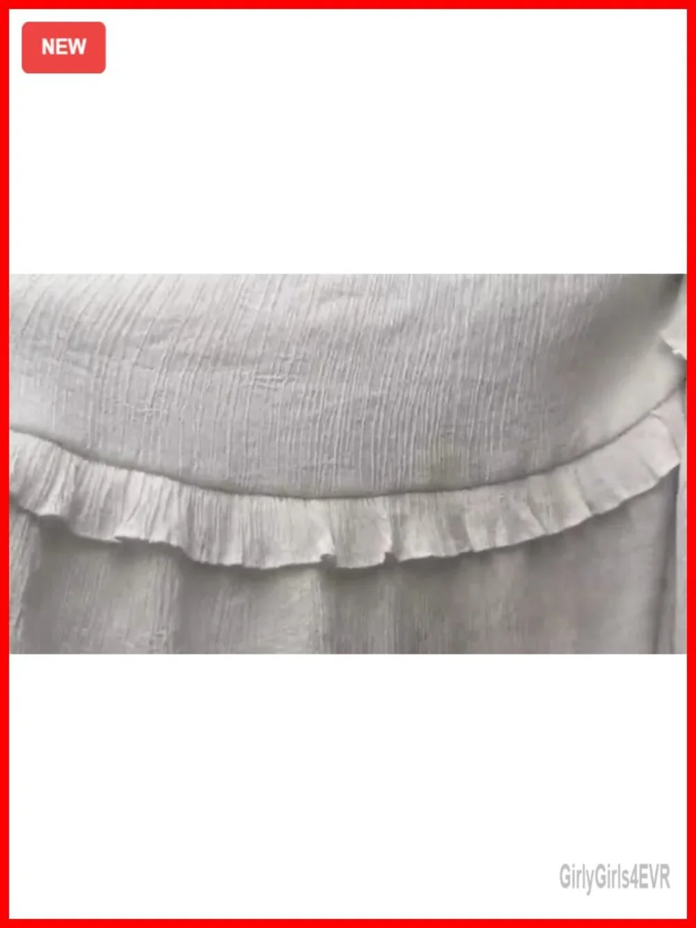 Ruffle Tiered A-Line Maxi Skirt Elastic High Waisted Flowy Long Skirt
